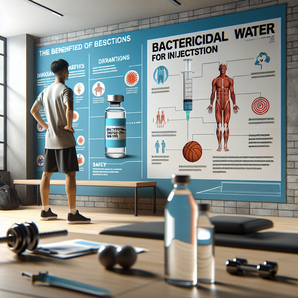 Acqua battericida per iniezioni: benefici e precauzioni nell'ambito dello sport