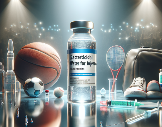 Acqua battericida per iniezioni: il nuovo trend nella farmacologia sportiva