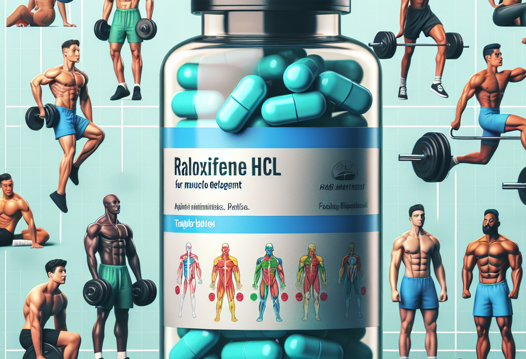 Raloxifene HCL: un'alternativa promettente per la crescita muscolare negli sportivi