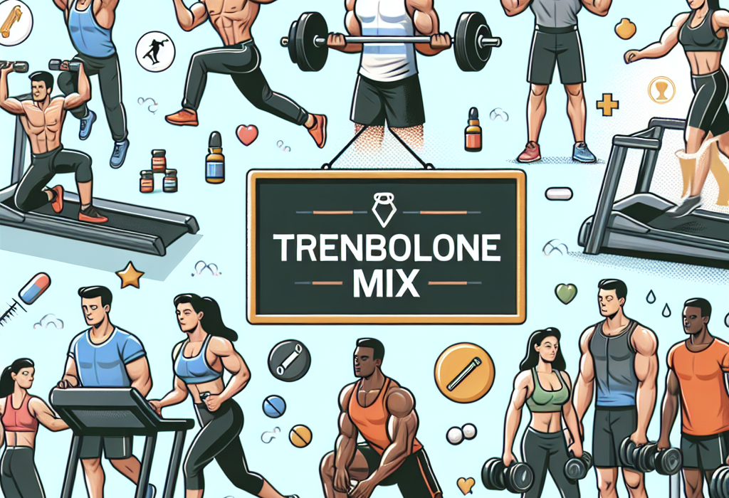 L'uso del Trenbolone mix nel bodybuilding e nel fitness