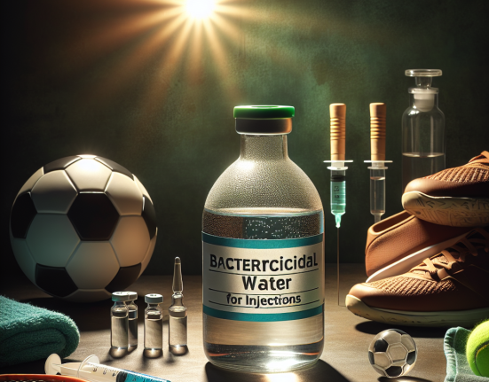 Acqua battericida per iniezioni: il segreto per una migliore idratazione durante lo sport
