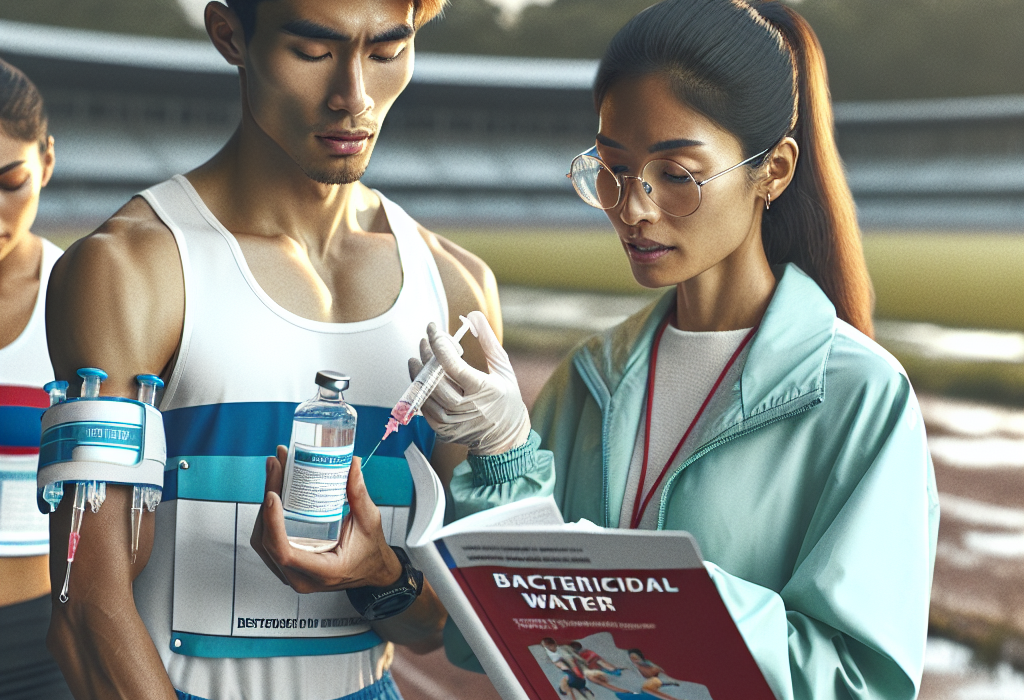 L'uso corretto dell'acqua battericida per iniezioni negli sport di resistenza